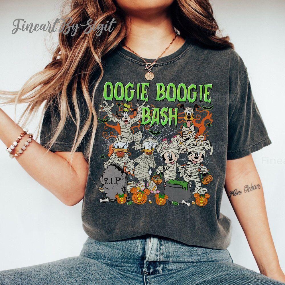 Oogie Boogie Bash Mickey Ghost Vuitino Apparel